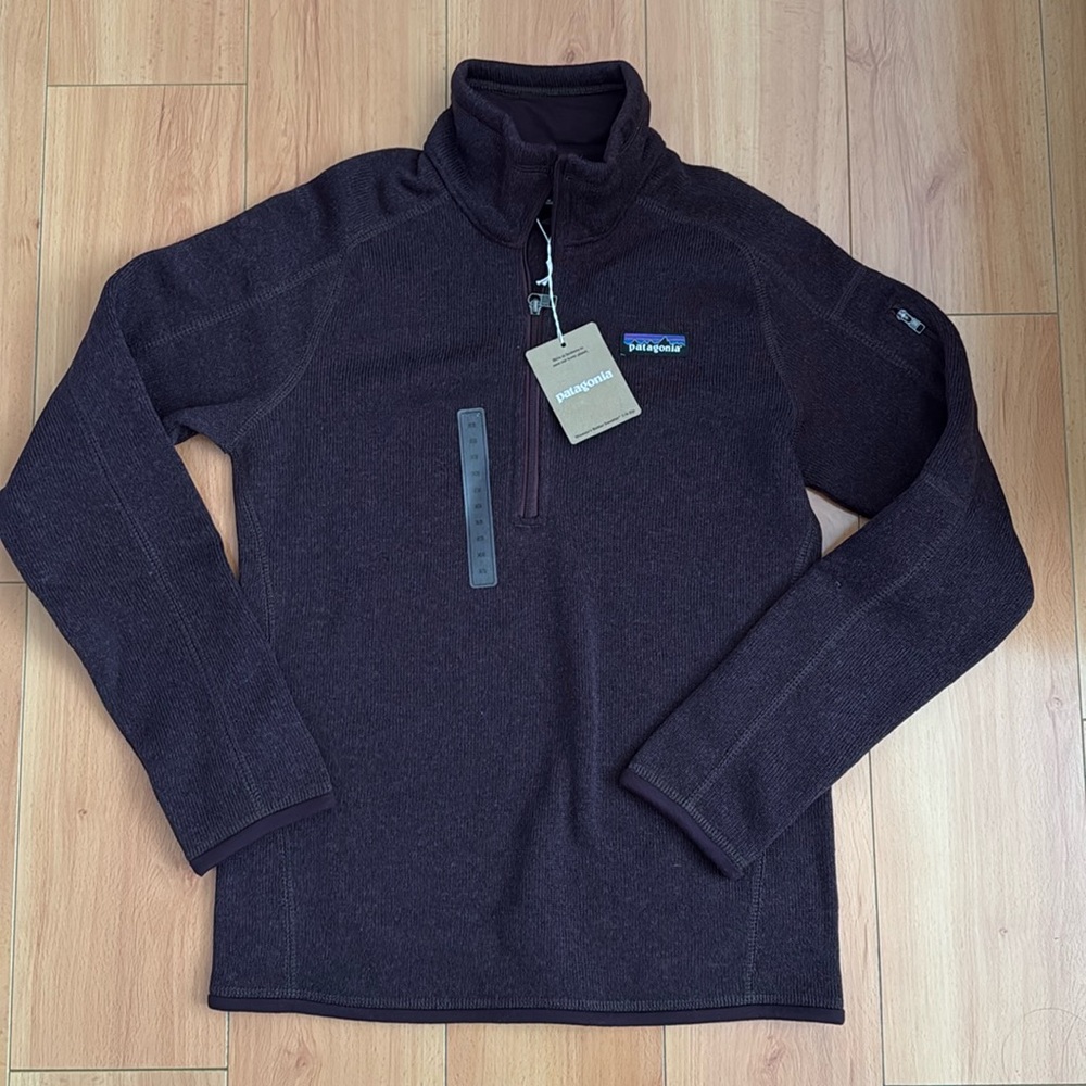 Patagonia 1/4 hald zip pullover sweater BRAND NEW